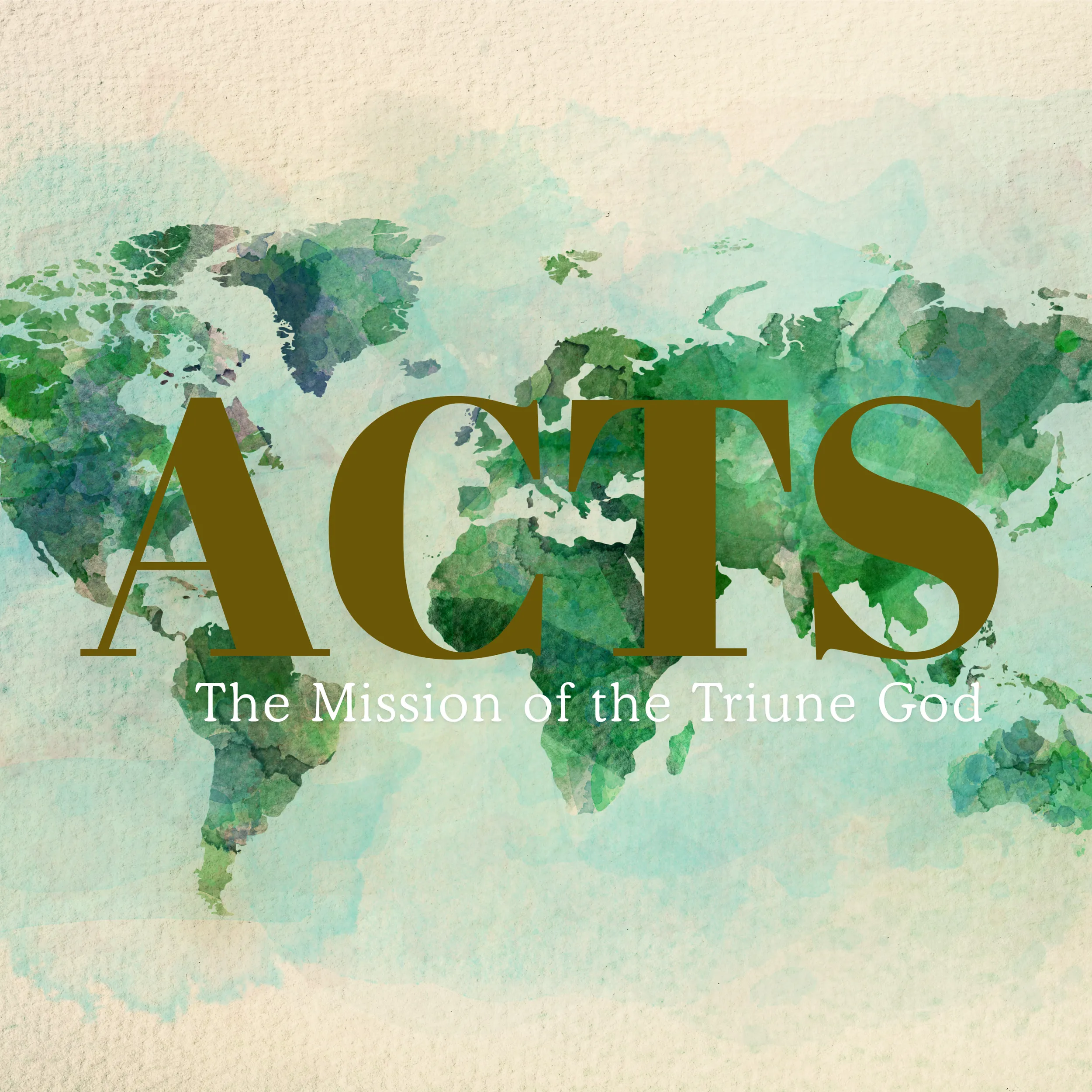 Acts sermon series artwork